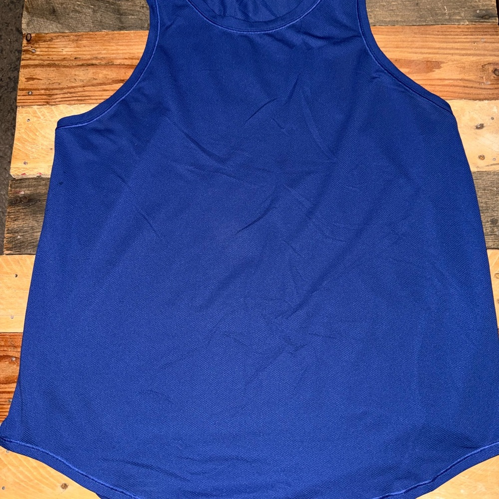 lululemon athletica Blue Tank Top